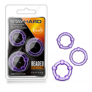 Stay Hard Donut Rings - 3 Pack