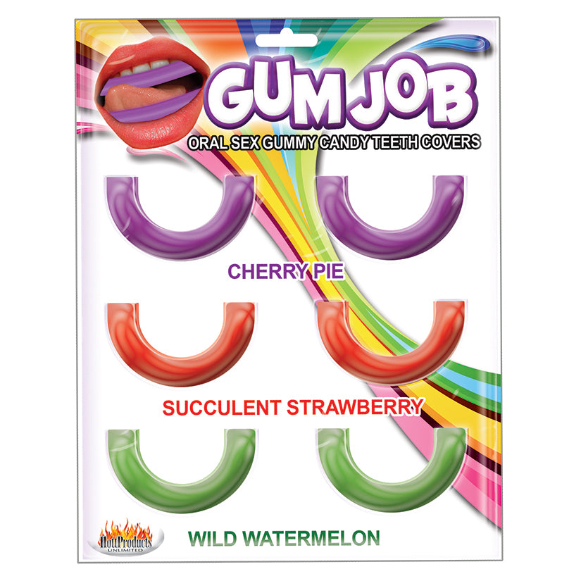 Gum Job Gummy Teeth Covers Assorted 6pk