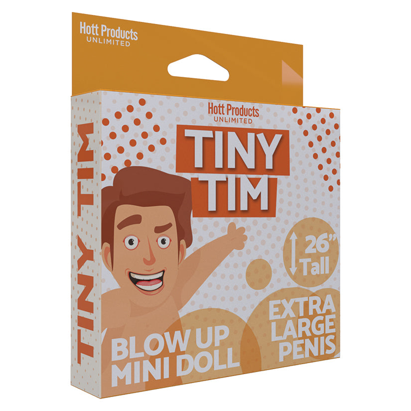 Tiny Tim Blow Up Party Doll