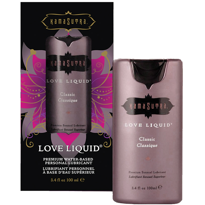 Kama Sutra Love Liquid Lubricant-Classic 3.4oz