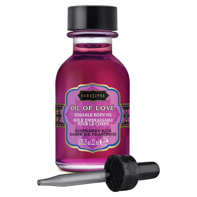 Kama Sutra Oil Of Love-Raspberry Kiss .75oz