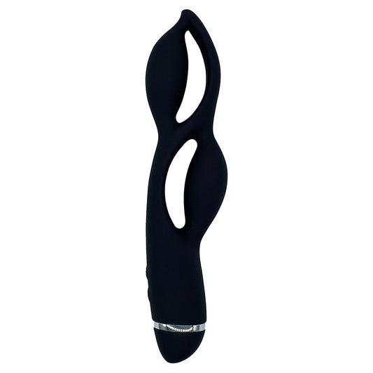 Pepper Paramour G-Spot & A-Spot Vibrator Black/Silver)