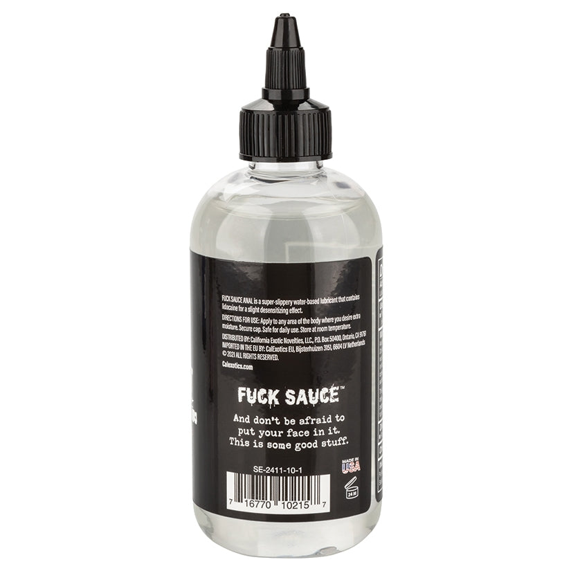 Fuck Sauce Anal Numbing Lubricant 8oz