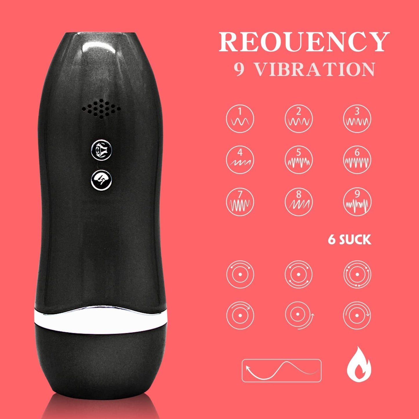 Automatic Male Masturbators Cup with 7 Vibration Mode Super Quite Hands-Free Electric Pocket Sleeve Stroker