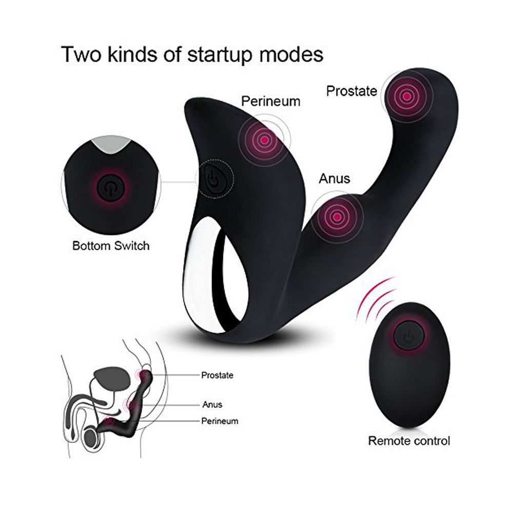 Anal Plug Vibrator - Anal Toys Butt Plug with App & Remote Control; Prostate Massager with Anti-Slip Design; Adult Male Sex Toys for Womens Men's Pleasure