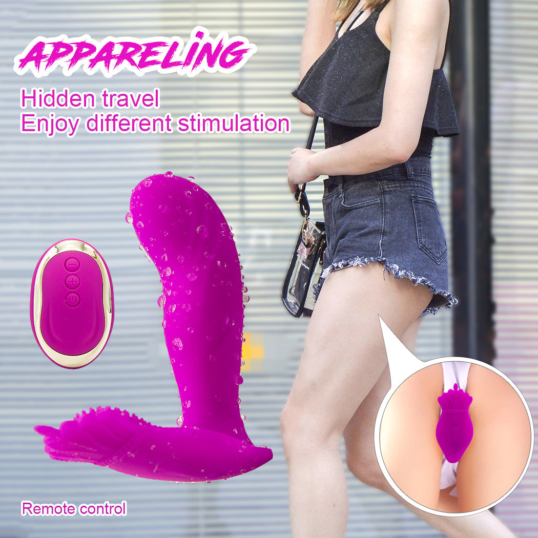 10 Vibration Modes Vibration Panty Vibrator for Women Waterproof Smooth Silicone Stimulator USB Rechargeable Portable Electric Dual Motor Silent Underwear G spot Vibrator