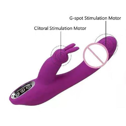 Rabbit Vibrator 12 Speed Dildo Vibrator Clitoris Vagina