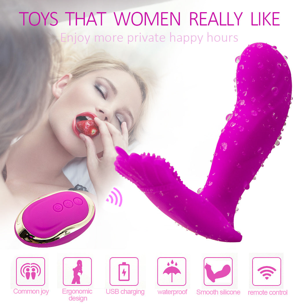 10 Vibration Modes Vibration Panty Vibrator for Women Waterproof Smooth Silicone Stimulator USB Rechargeable Portable Electric Dual Motor Silent Underwear G spot Vibrator