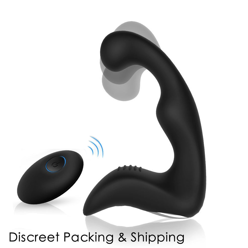 Anal Plug Vibrator - Anal Toys Butt Plug with App & Remote Control; Prostate Massager with Anti-Slip Design; Adult Male Sex Toys for Womens Men's Pleasure