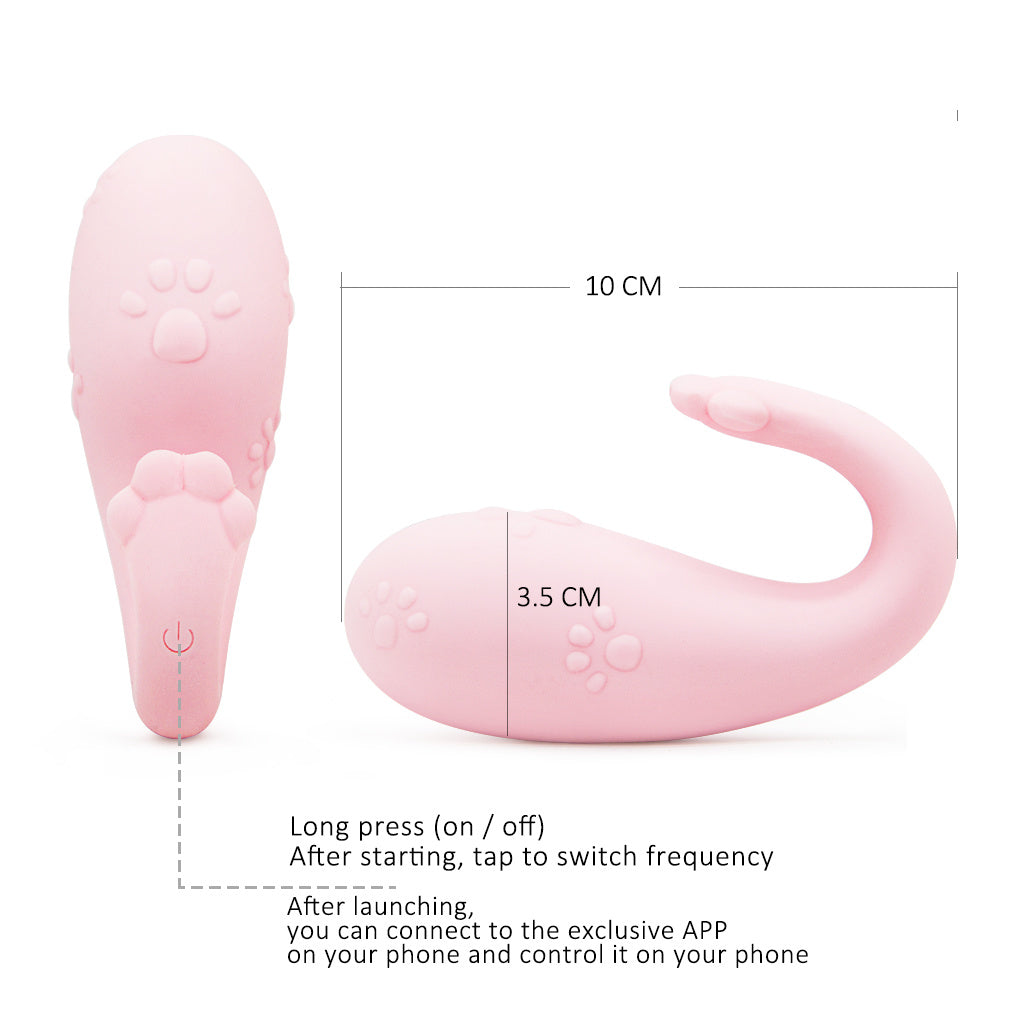 Invisible Wearable App Vibrator for G Spot Clitoral Stimulation; Multi Vibrating Modes Stimulation Remote Control; Waterproof USB Rechargeable and Silence Sex Stimulator