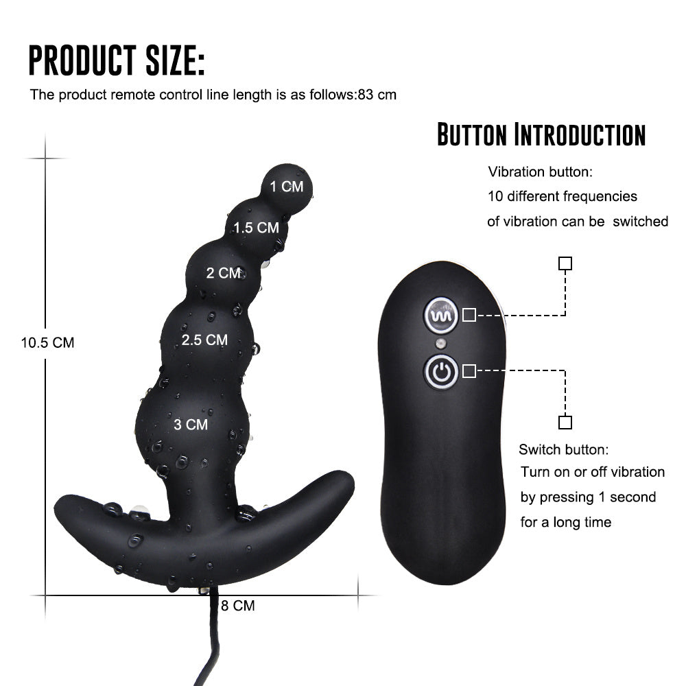 [This product does not support return, please do not purchase return guarantee service]Afraid Vibrator 89010 Black D Prostate