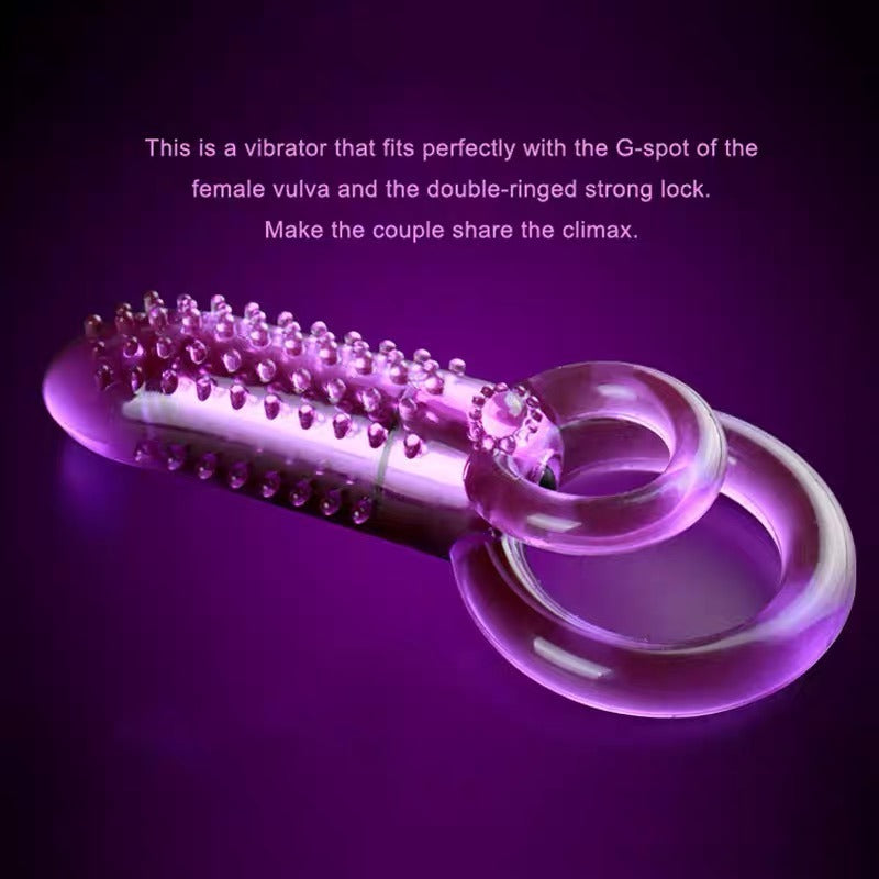 Penis Vibrating Ring Clitoris Stimulator Vibrator Erotic adult