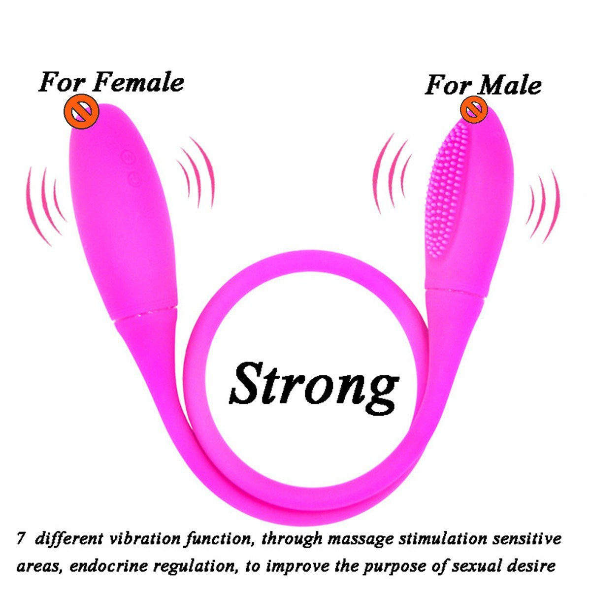 Double Head Vibrating Toy 2Bullet Vibrators Penetration Silent Women Clitoris Powerful Big Plug Anal18 Soft Masturbator Sex Toys