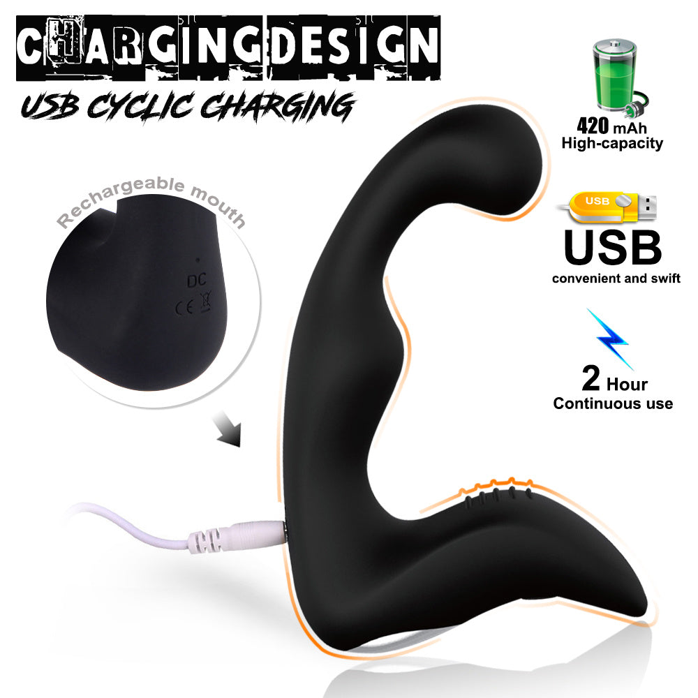 Anal Plug Vibrator - Anal Toys Butt Plug with App & Remote Control; Prostate Massager with Anti-Slip Design; Adult Male Sex Toys for Womens Men's Pleasure