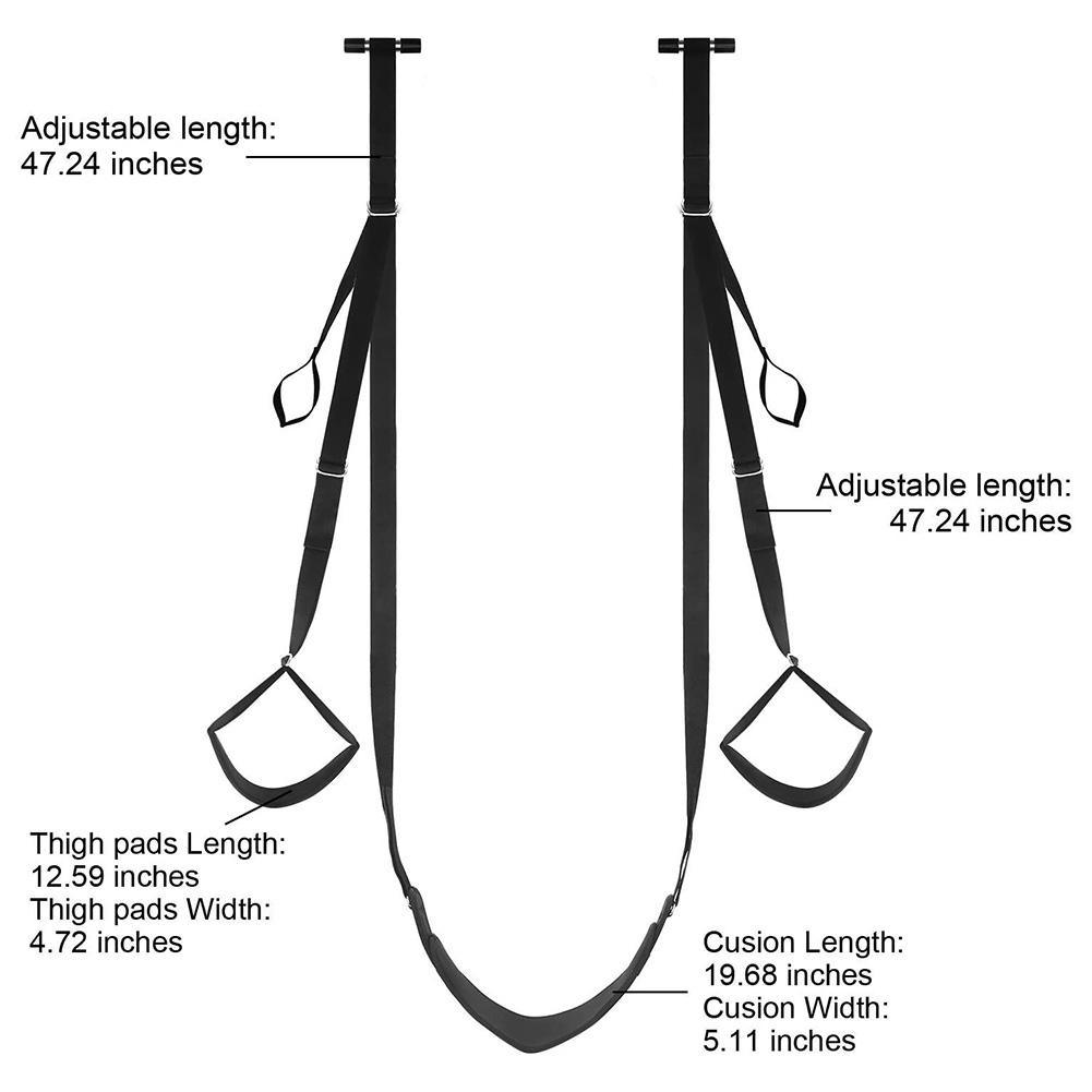 SM Bondage Sex Door Swing Chairs Hanging Furniture Straps Flirting Bondage Rope BDSM Bondages Erotic Game Toy For Couples